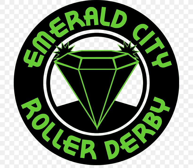Logo Emblem Organization Brand Emerald City Roller Girls, PNG, 710x715px, Logo, Area, Brand, Emblem, Emerald Download Free