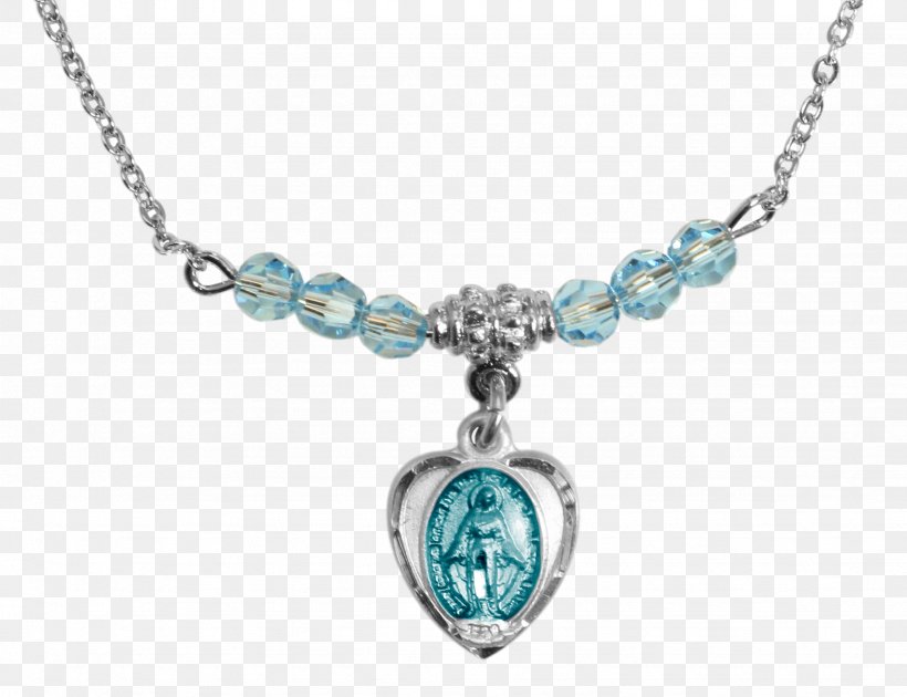 Turquoise Miraculous Medal Necklace Locket, PNG, 1848x1422px, Turquoise, Agate, Bead, Blue, Body Jewelry Download Free