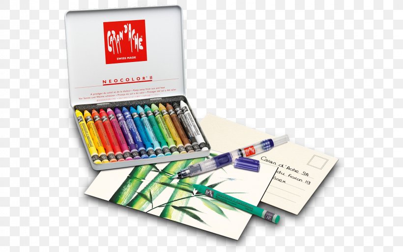 Writing Implement Pencil Caran D'Ache Watercolor Painting Crayon, PNG, 1600x1000px, Writing Implement, Box Set, Color, Colored Pencil, Crayon Download Free