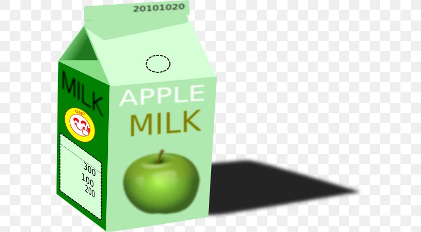 Apple Milk Carton Kids Breakfast Cereal Clip Art, PNG, 600x452px, Apple, Breakfast Cereal, Carton, Dairy Products, Drink Download Free