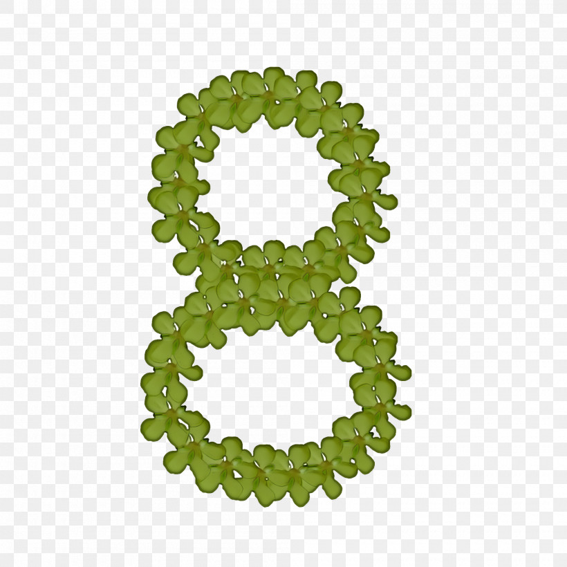 Green Number Oval Symbol Circle, PNG, 2000x2000px, Green, Circle, Number, Oval, Symbol Download Free