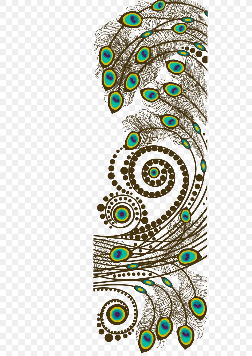 Motif Feather Peafowl, PNG, 532x1156px, Motif, Advertising, Art, Cartoon, Chinoiserie Download Free