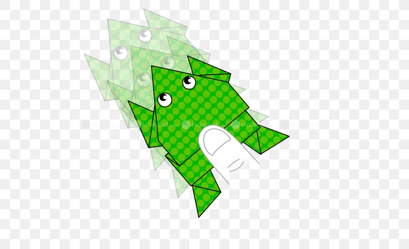 Paper Frog Origami Crane Orizuru, PNG, 500x500px, Paper, Animal, Crane, Diagonal, Fictional Character Download Free