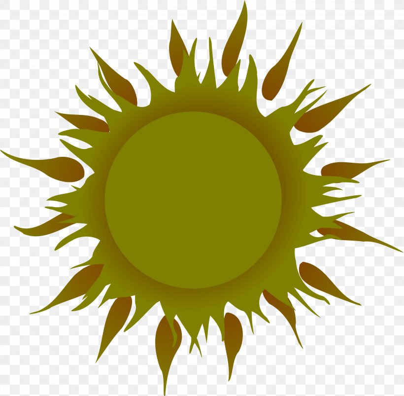 Sunflower, PNG, 3000x2939px, Green, Logo, Plant, Sunflower, Symbol Download Free