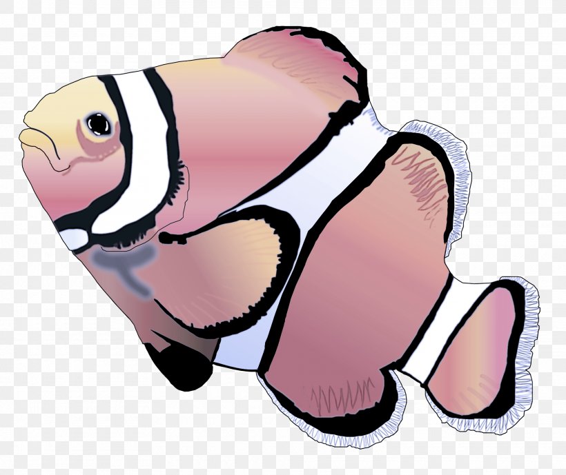 Cartoon Pink Fish Anemone Fish Clip Art, PNG, 1920x1615px, Cartoon, Anemone Fish, Clownfish, Fish, Pink Download Free