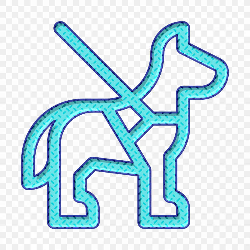 Dog Icon Disabled People Assistance Icon Guide Dog Icon, PNG, 1244x1244px, Dog Icon, Disabled People Assistance Icon, Guide Dog Icon, Symbol, Turquoise Download Free