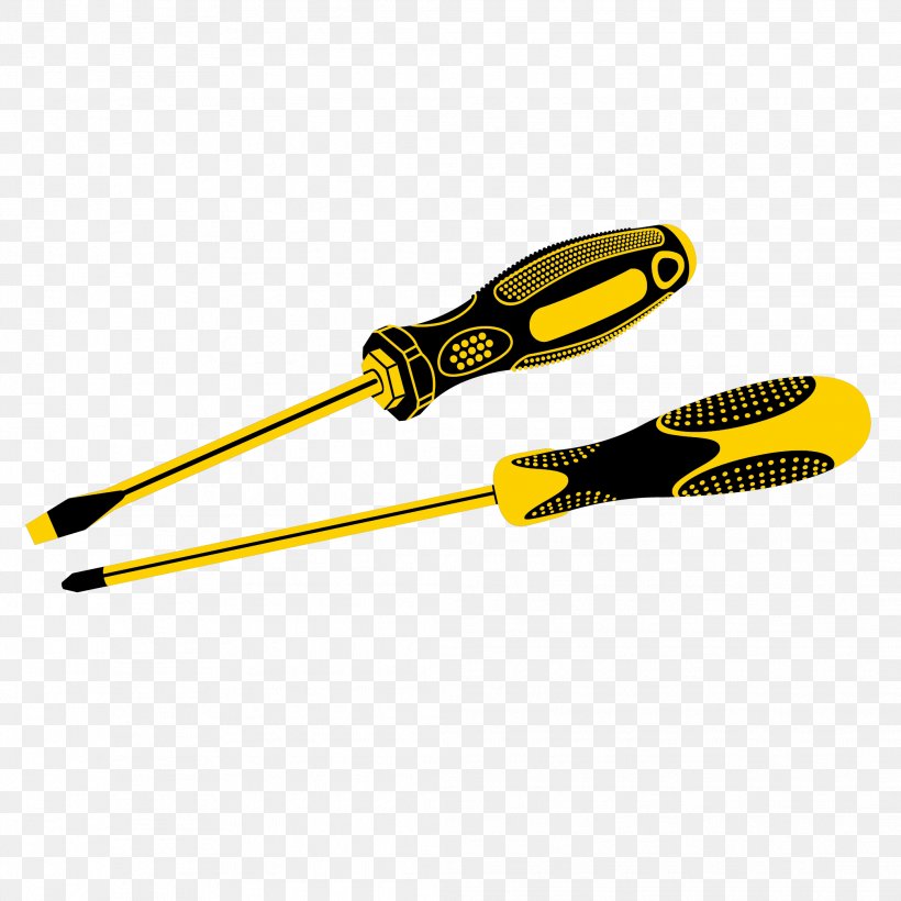 Euclidean Vector Tool Screwdriver Icon, PNG, 2083x2083px, Tool, Cross Product, Hammer, Landscape, Material Download Free