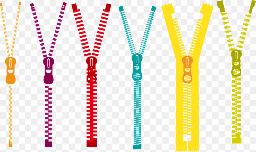Zipper Euclidean Vector, PNG, 2764x1642px, Zipper, Fashion Accessory, Text, Yellow, Zip Download Free