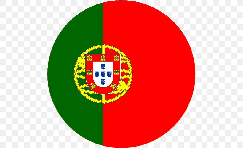 Flag Of Portugal Portuguese Empire Portuguese India, PNG, 500x500px, Portugal, Area, Ball, Flag, Flag Of Mozambique Download Free