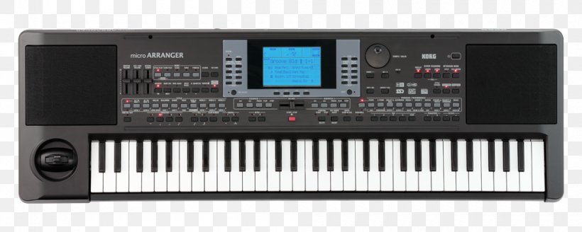 KORG MicroARRANGER Musical Instruments Keyboard, PNG, 1000x400px, Watercolor, Cartoon, Flower, Frame, Heart Download Free