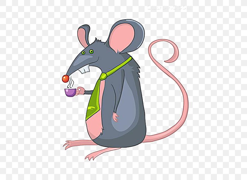 Rat Mouse Cartoon Illustration, PNG, 450x600px, Rat, Art, Cartoon, Character, Drawing Download Free