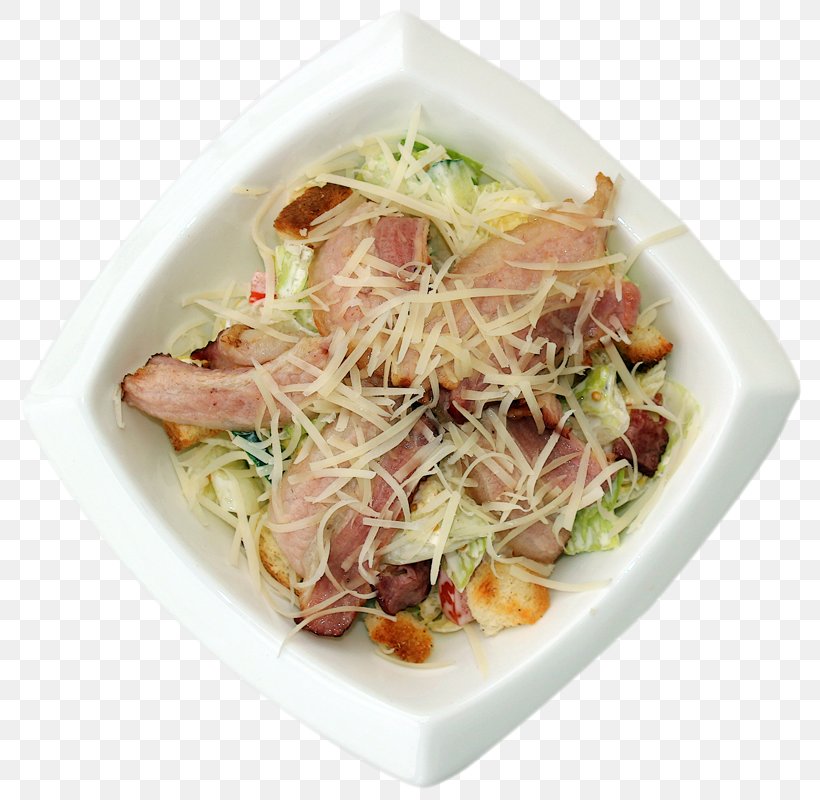 Carpaccio Bacon Caesar Salad Shirataki Noodles, PNG, 800x800px, Carpaccio, Appetizer, Asian Food, Bacon, Caesar Salad Download Free