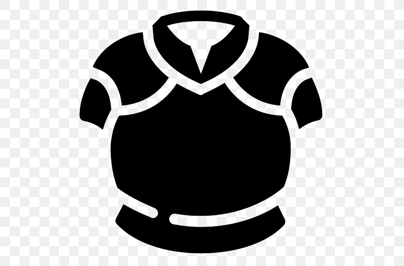 Armour Body Armor Breastplate Clip Art, PNG, 540x540px, Armour, Black, Black And White, Body Armor, Breastplate Download Free