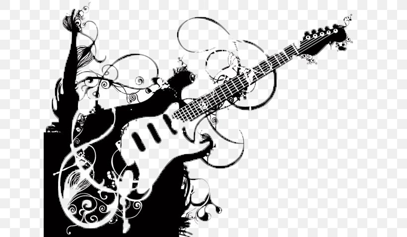 Guitar Grunge Musical Instrument, PNG, 643x478px, Watercolor, Cartoon, Flower, Frame, Heart Download Free