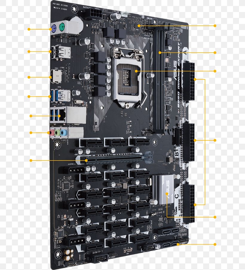 Motherboard PCI Express LGA 1151 ATX DDR4 SDRAM, PNG, 635x902px, Motherboard, Asus, Atx, Central Processing Unit, Chipset Download Free