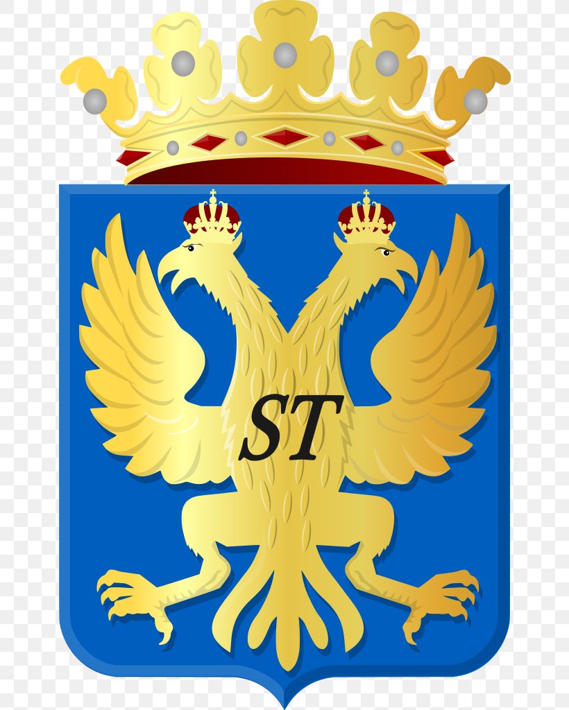 Wapen Van Sint-Truiden Coat Of Arms Keizerskroon Rijkskleuren Crown, PNG, 652x1024px, Coat Of Arms, Area, Beak, Bird, Bird Of Prey Download Free