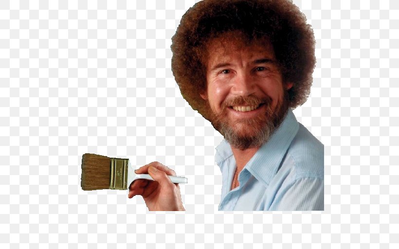 Bob Ross More Of The Joy Of Painting Television Show, PNG, 512x512px, Bob Ross, Afro, Art, Artist, Beard Download Free