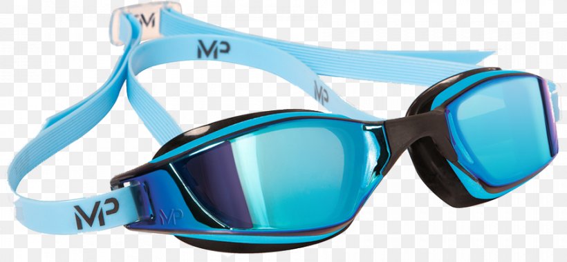 Goggles Swimming Mirror Titanium Sport, PNG, 900x418px, Goggles, Aqua, Azure, Blue, Brand Download Free