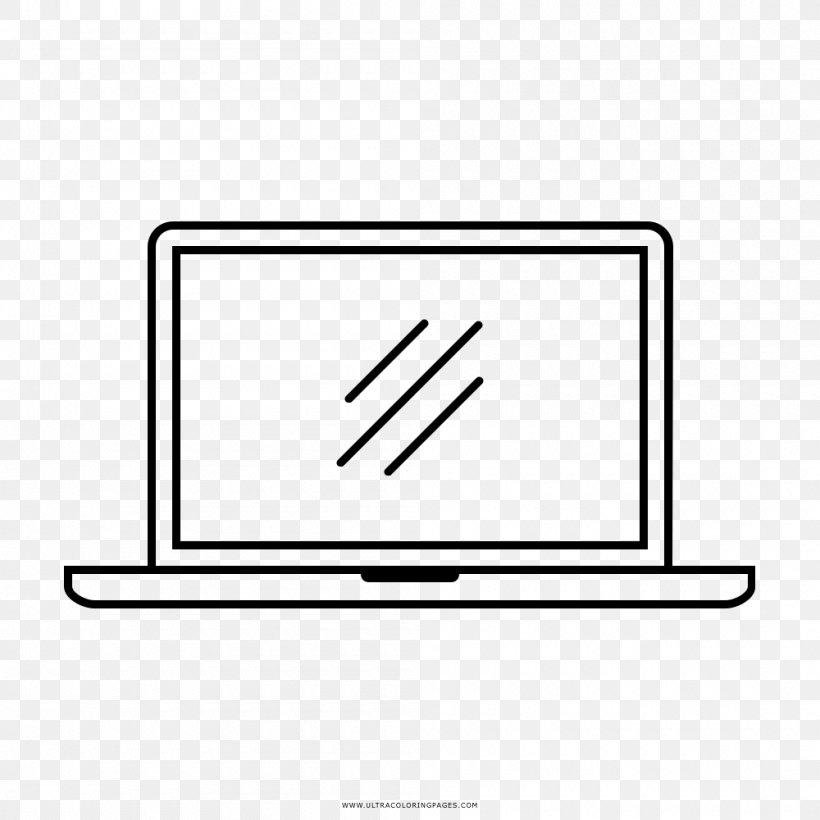 Laptop Icon Design, PNG, 1000x1000px, Laptop, Area, Black And White, Brand, Computer Software Download Free