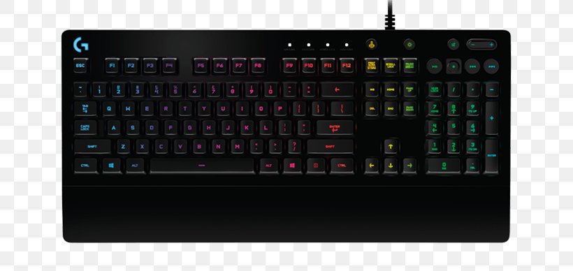 Computer Keyboard Computer Mouse Logitech G213 Prodigy Gaming Keypad, PNG, 650x388px, Computer Keyboard, Backlight, Computer, Computer Component, Computer Hardware Download Free