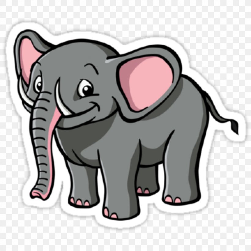 Elmer The Patchwork Elephant Cartoon Royalty-free, PNG, 1024x1024px, Elephant, Cartoon, Drawing, Elephants And Mammoths, Elmer The Patchwork Elephant Download Free