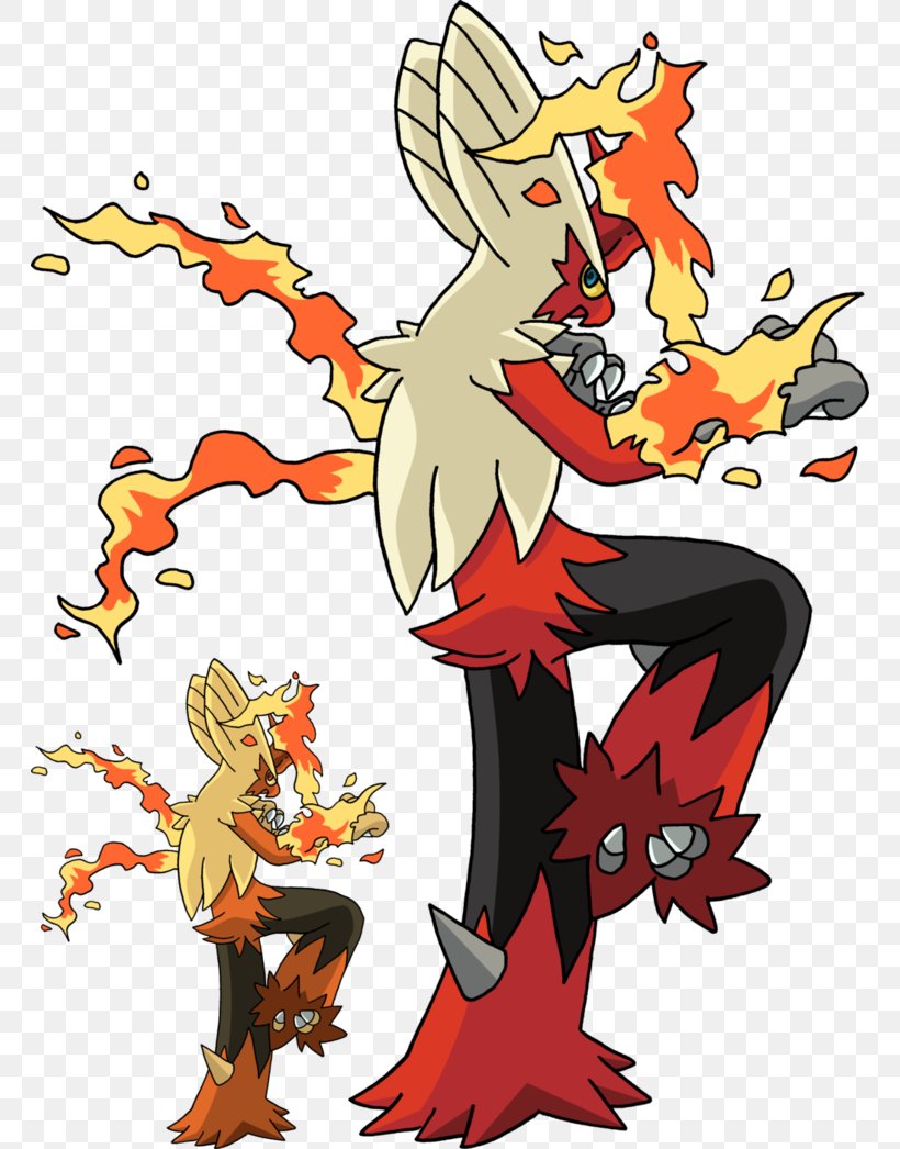 Pokémon X And Y Blaziken Pokémon Universe Torchic Combusken, PNG, 764x1046px, Blaziken, Art, Artwork, Cartoon, Charizard Download Free