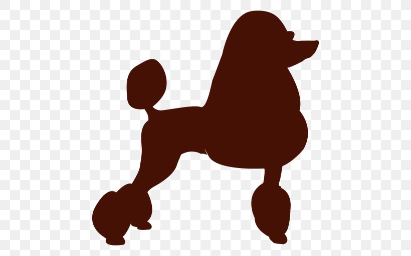 Poodle Puppy Silhouette, PNG, 512x512px, Poodle, Carnivoran, Dog, Dog Breed, Dog Like Mammal Download Free