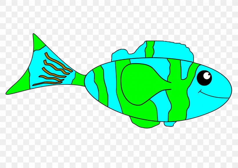 Fish Clip Art, PNG, 2400x1697px, Fish, Cartoon, Computer Graphics, Drawing, Green Download Free