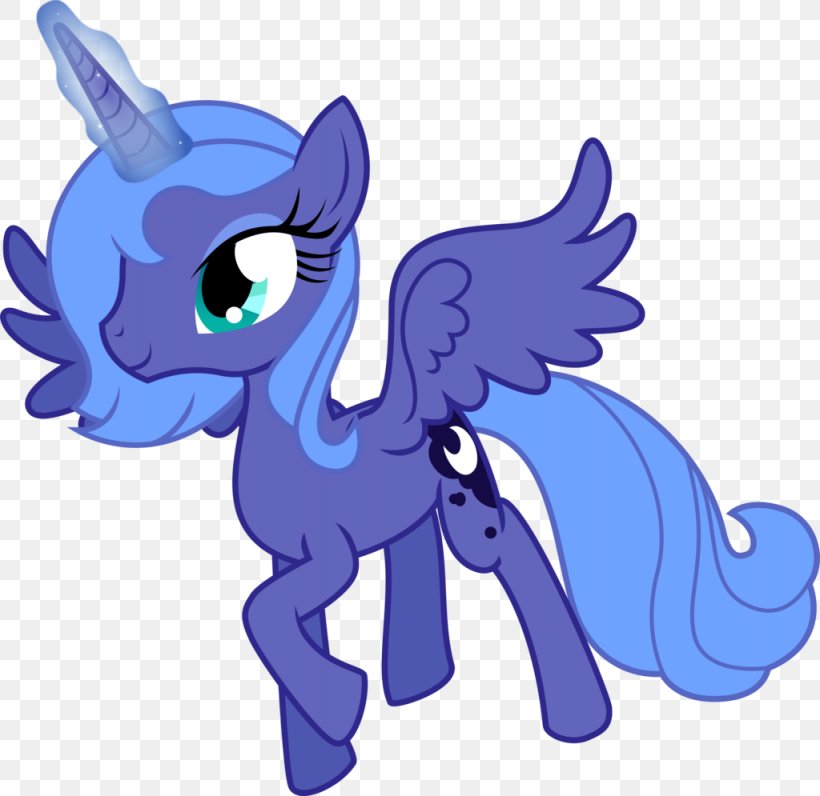 My Little Pony Princess Luna Horse Winged Unicorn, PNG, 1024x995px, Pony, Animal Figure, Art, Azure, Cartoon Download Free