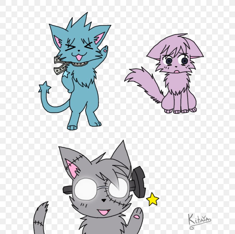 Kitten Whiskers Cat Crona Soul Eater, PNG, 712x814px, Watercolor, Cartoon, Flower, Frame, Heart Download Free