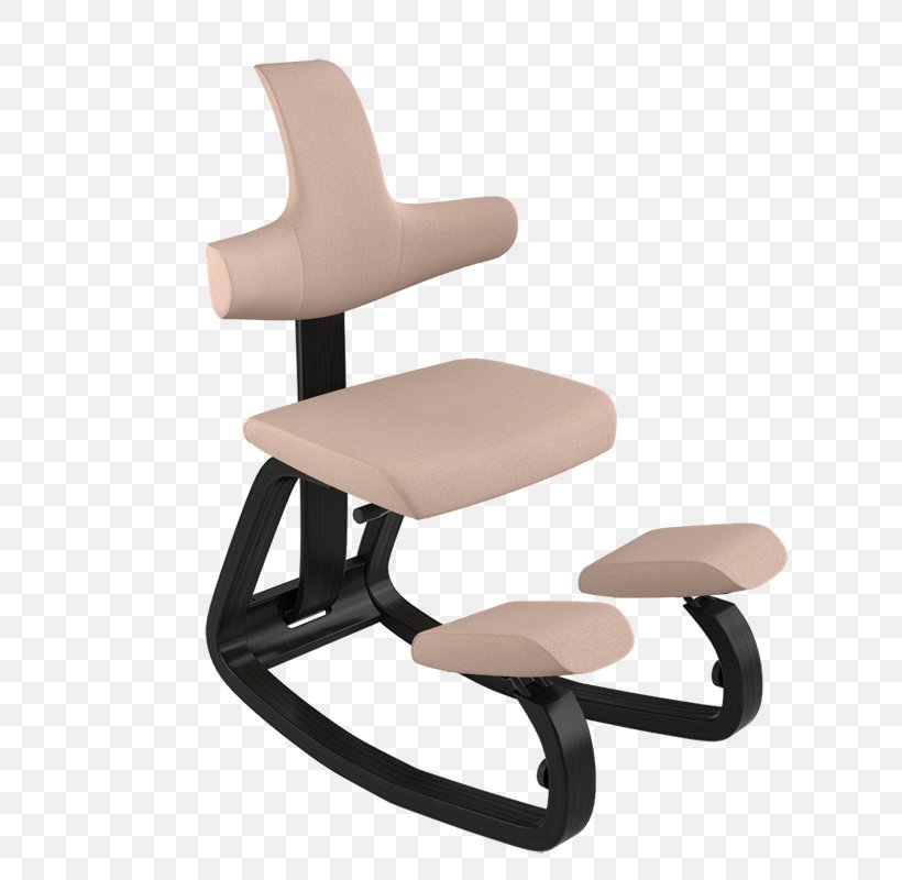 Kneeling Chair Varier Furniture AS Office & Desk Chairs, PNG, 800x800px, Chair, Beige, Comfort, Den, Furniture Download Free