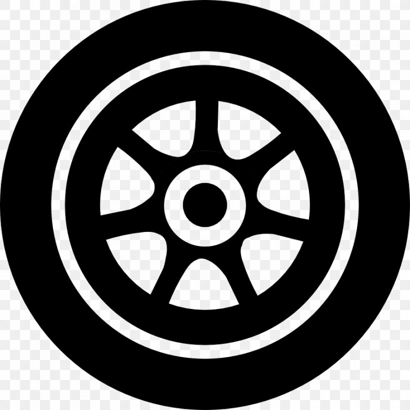 Alloy Wheel Car Spoke Rim Circle, PNG, 905x905px, Alloy Wheel, Alloy, Area, Automotive Tire, Black And White Download Free