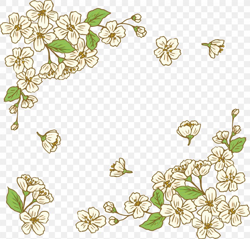 Cherry Blossom Euclidean Vector, PNG, 3243x3099px, Cherry Blossom, Area, Blossom, Body Jewelry, Cherry Download Free