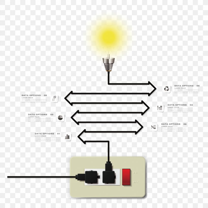 Infographic Electricity Adobe Illustrator Illustration, PNG, 1181x1181px, Infographic, Diagram, Electrical Wiring, Electricity, Incandescent Light Bulb Download Free