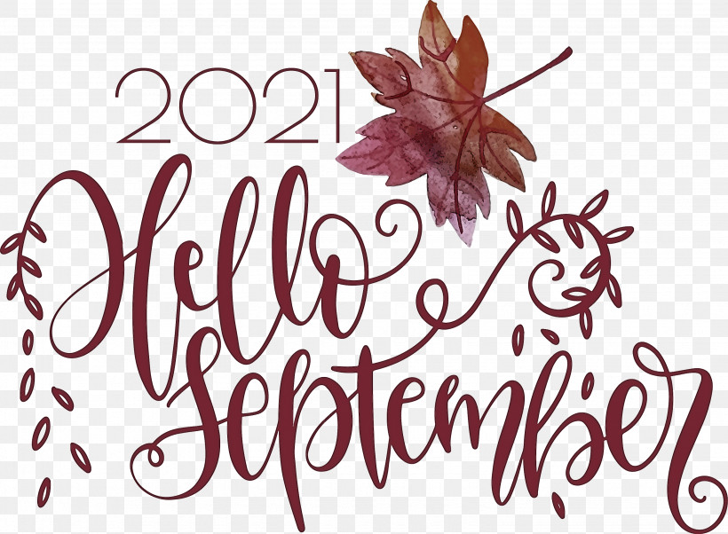 Hello September September, PNG, 3065x2252px, Hello September, Floral Design, Flower, Presentation, September Download Free