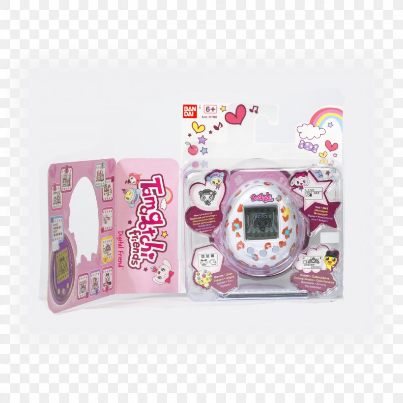 Rosé Pink Tamagotchi Bandai, PNG, 1000x1000px, Rose, Bandai, Egg, Friends, Gemstone Download Free