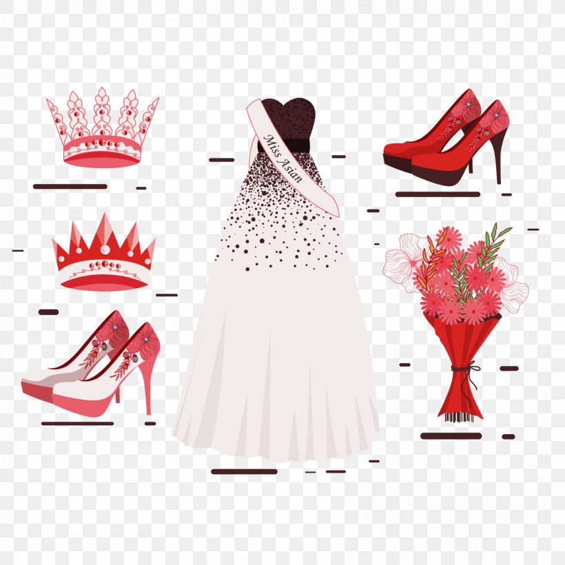 Dress Euclidean Vector, PNG, 1667x1667px, Dress, Brand, Crown, Designer, Fashion Download Free
