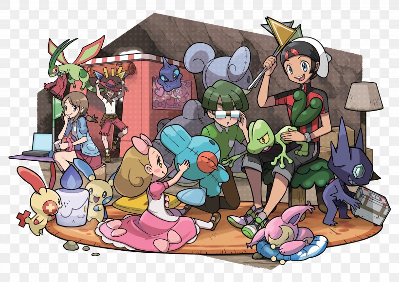 Pokémon Omega Ruby And Alpha Sapphire Pokémon Ruby And Sapphire Pokémon X And Y The Pokémon Company, PNG, 3509x2479px, Pokemon Ruby And Sapphire, Art, Artist, Cartoon, Concept Art Download Free