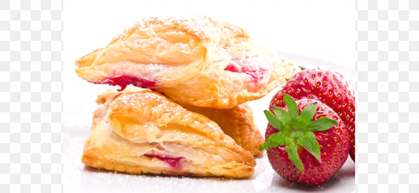 Danish Pastry Puff Pastry Cuban Pastry Cherry Pie Strawberry, PNG, 872x402px, Danish Pastry, Amorodo, Baked Goods, Baking, Butter Download Free
