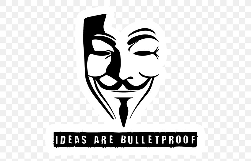 Guy Fawkes Mask Silhouette V For Vendetta, PNG, 528x528px, Guy Fawkes Mask, Anonymous, Area, Artwork, Black Download Free