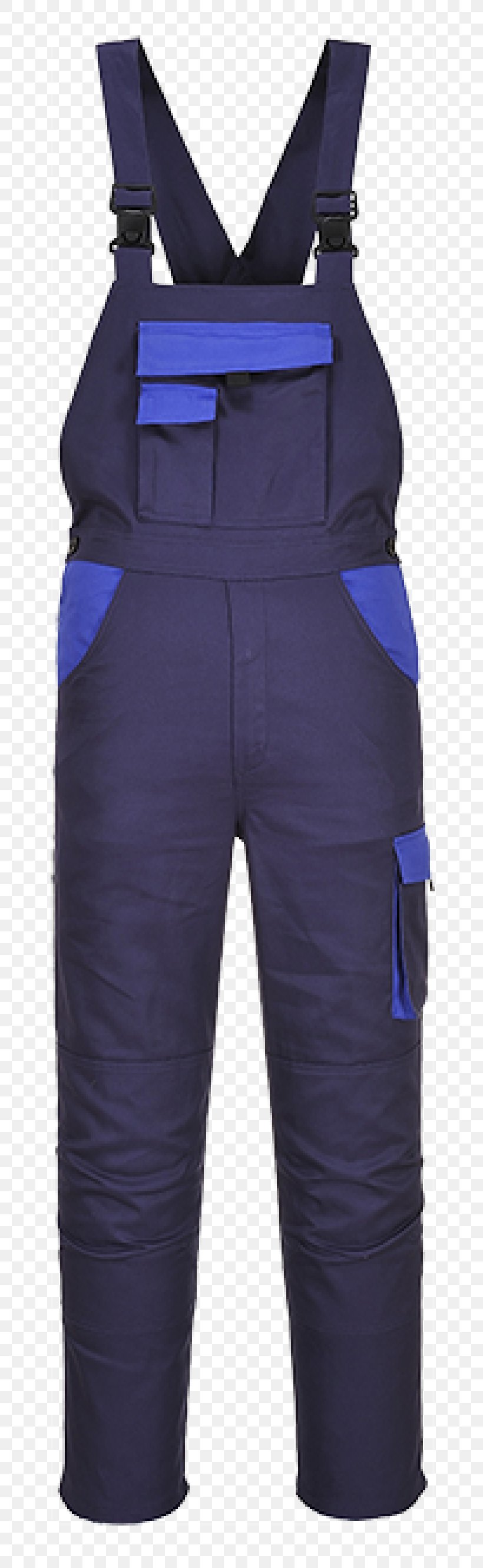Overall Clothing Pants Pocket Portwest, PNG, 800x2660px, Overall, Bib, Blue, Boilersuit, Braces Download Free