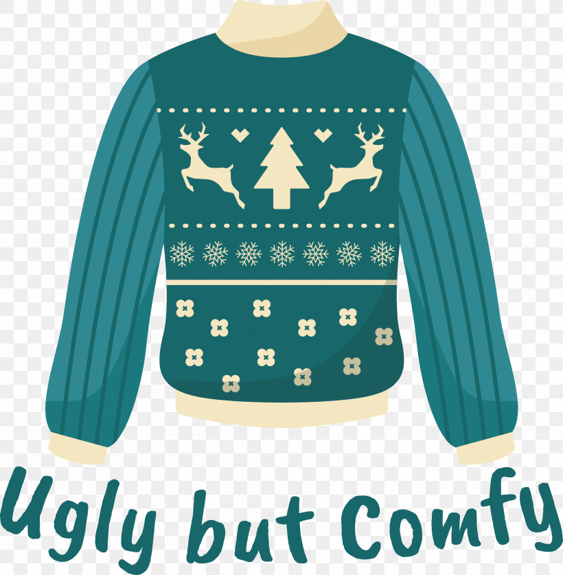 Ugly Comfy Ugly Sweater Winter, PNG, 5454x5569px, Ugly Comfy, Ugly Sweater, Winter Download Free