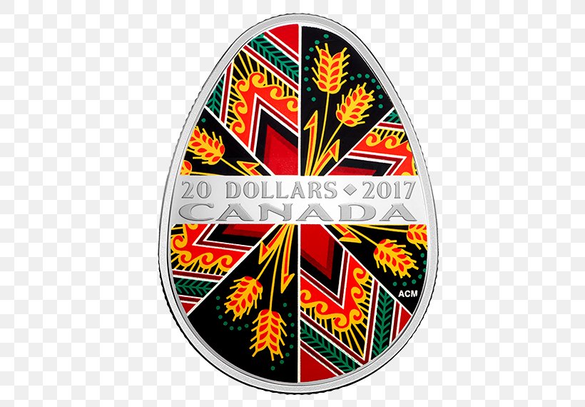 Canada Pysanka Coin Silver Ukraine, PNG, 570x570px, Canada, Badge, Coin, Coin Set, Commemorative Coin Download Free