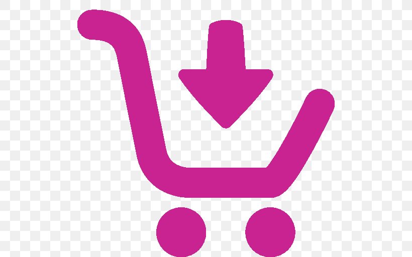 Icon Design Download Shopping Cart Software, PNG, 512x512px, Icon Design, Area, Ecommerce, Magenta, Online Shopping Download Free