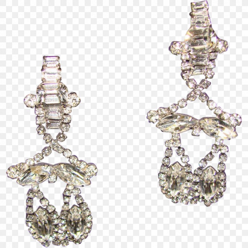Earring Bling-bling Body Jewellery Imitation Gemstones & Rhinestones Silver, PNG, 823x823px, Earring, Bling Bling, Blingbling, Body Jewellery, Body Jewelry Download Free