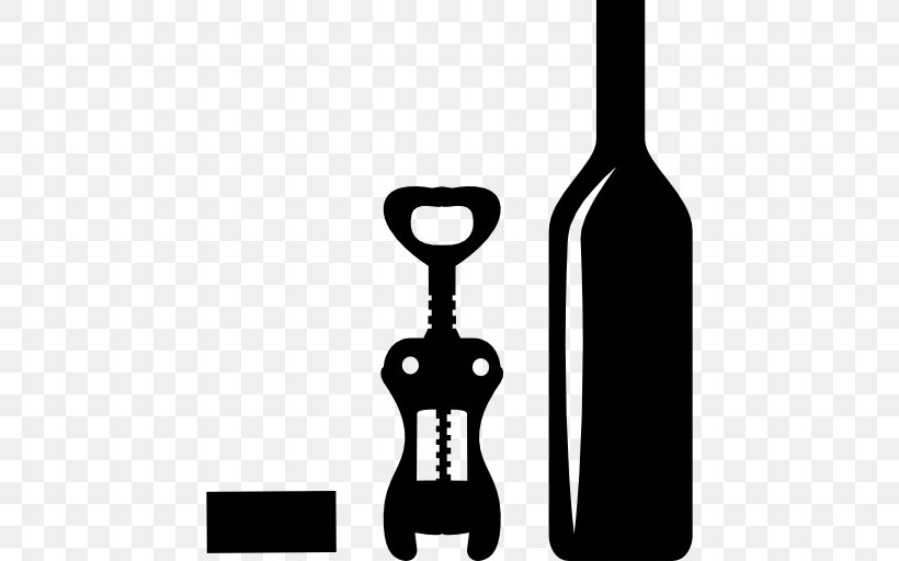 Bottle Openers Wine Tool Corkscrew, PNG, 512x512px, Bottle Openers, Black And White, Bottle, Can Openers, Cookware Download Free