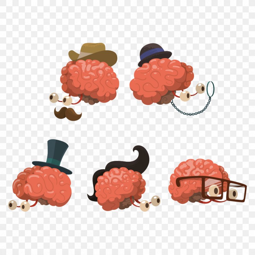 Brain Cartoon Royalty-free, PNG, 1000x1000px, Brain, Cartoon, Color, Fotolia, Human Brain Download Free