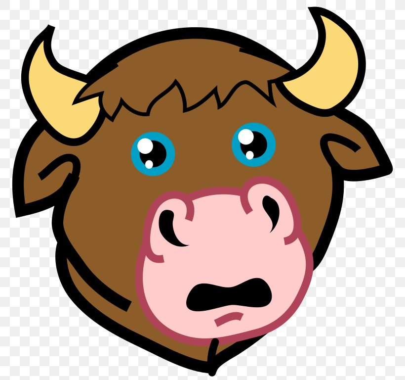 Bull Clip Art, PNG, 778x768px, Bull, Artwork, Cattle Like Mammal, Drawing, Face Download Free