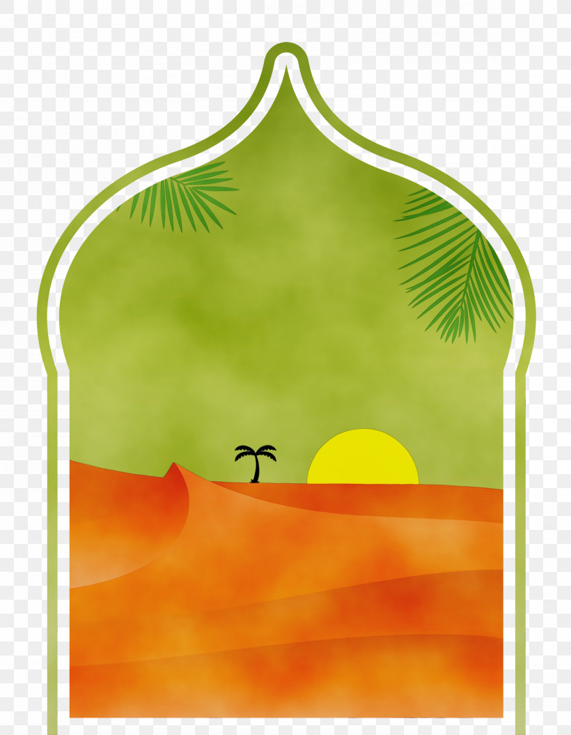 Green Font Orange S.a., PNG, 2333x3000px, Arabian Landscape, Green, Orange Sa, Paint, Watercolor Download Free