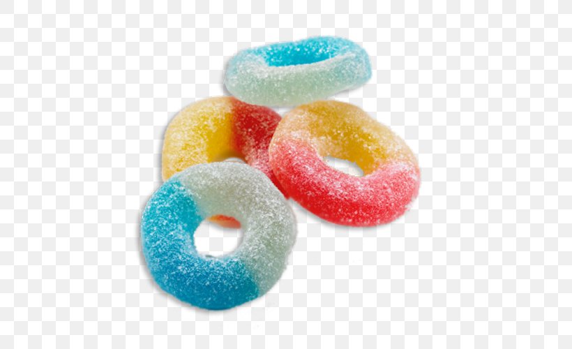 Gummi Candy Gelatin Dessert Carbonated Water Donuts Flavor, PNG, 500x500px, Gummi Candy, Alcoholic Drink, Candy, Carbonated Water, Chocolate Download Free